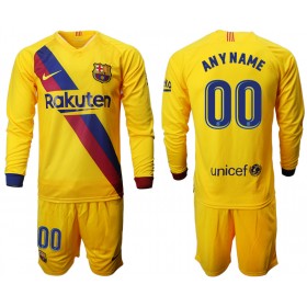 Fotbalový Dres FC Barcelona Dětské Venkovní 2019/20 Dlouhý Rukáv